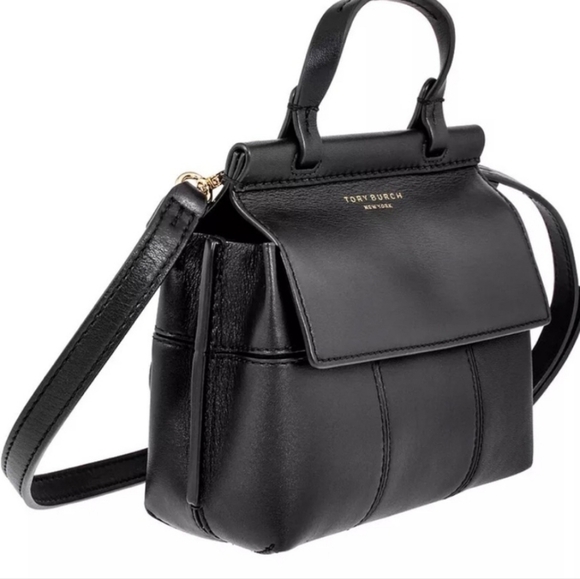 Tory Burch Handbags - Tory Burch Black mini
